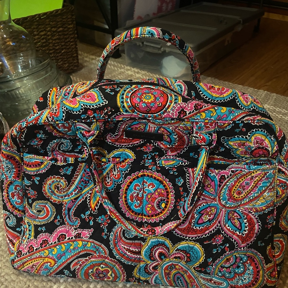 Vera Bradley Multicolor Paisley Tote